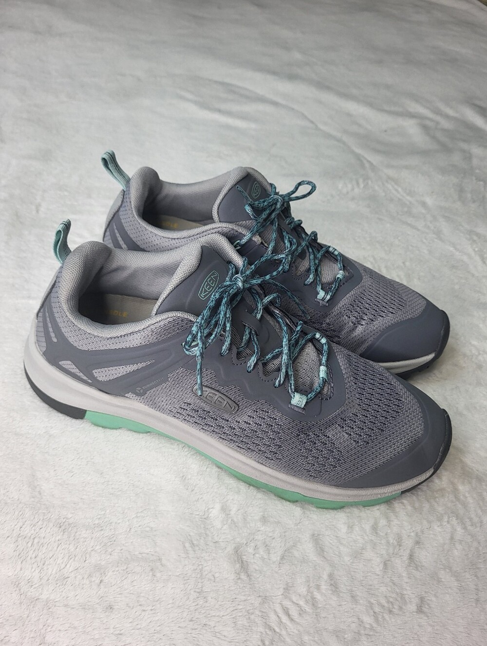 Keen Sneakers Womens Terradora II Trail Running Hiking Gray Teal. Size 10
